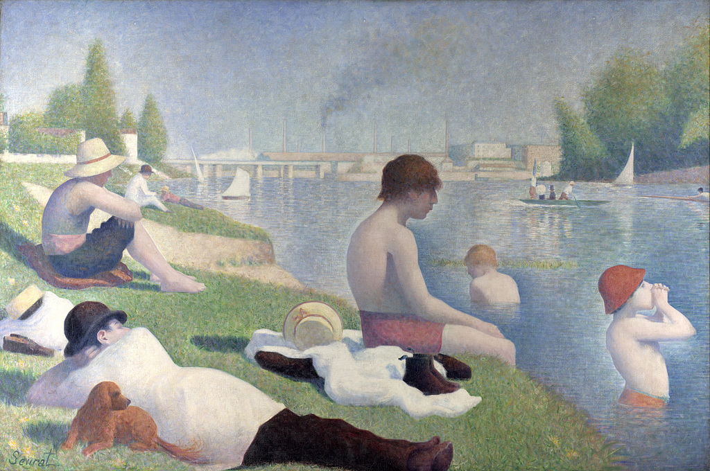 Bathers at Asnieres 1884